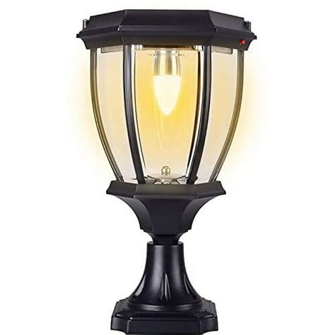 kendal solar pillar lamp.